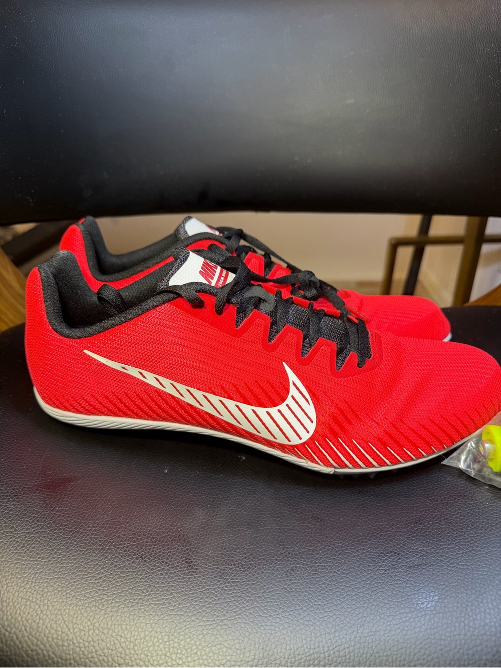 Nike Zoom Rival M9 Laser Crimson Track Shoes Spikes Uni Size 12.5 AH1020-604 New